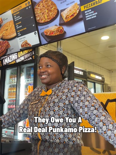 Get Your Real Deal Punkamo from Debonairs Pizza!