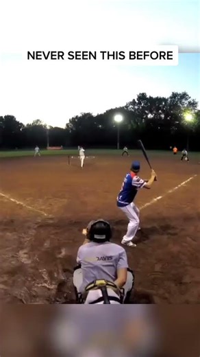 This Swing Caused a Dust Explosion 😳⚾