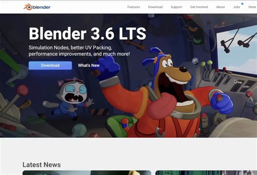 Roblox Studio 2024游戏开发完全指南大师班视频教程35. 使用Blender的基本操作