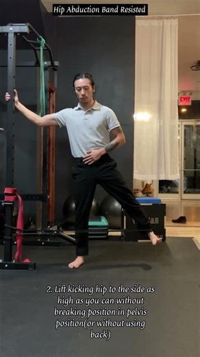 Hip Abduction Band Resisted