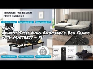Top 7 Newest Split King Adjustable Bed Frame with Mattress - 14” ! 2026 Reviews & Buying Guide!
