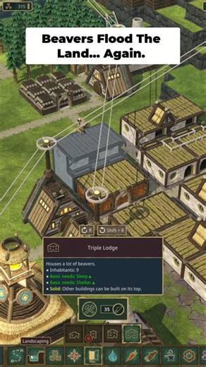 a flood a day, keeps the colonists away