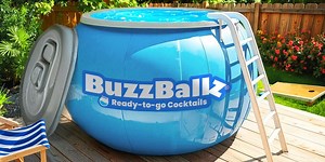 Your Backyard Called—It Wants This Giant BuzzBallz Pool