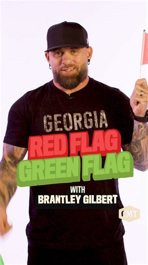 Red flags, green flags, and a whole lotta chaos 😅 🚩✅ Brantley Gilbert | CMT