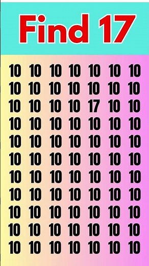 find one different number #shorts #maths #quiz