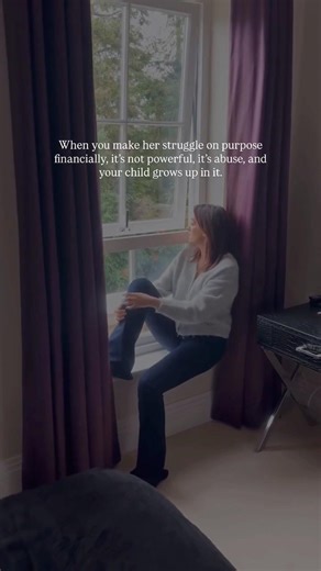 Financial control isn’t “just money” it’s abuse, and children feel the impact every day.