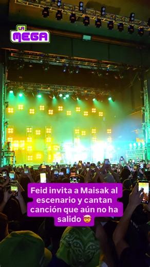 Feid y Maisak: ¿Tema inédito en vivo? 👀💚