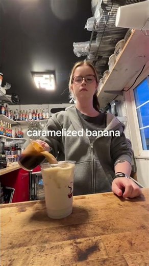 if you’re ever wondering, yes, we have all the trendy flavors too 😎 #coffee #coffeeshop #barista