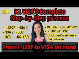 K1 & K2 VISA COMPLETE & STEP-BY-STEP PROCESSES ~ WHAT YOU REALLY NEED TO KNOW #foryou #visa #usvisa