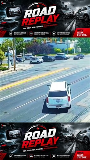 Watch Before You Drive! 🚦 Important Road Safety Lesson #shorts #dashcam #accidents #carcrash
