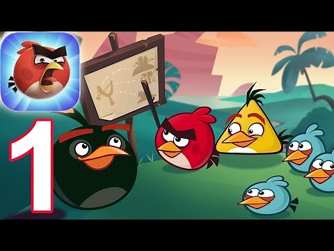 Angry Birds Reloaded - Gameplay Walkthrough Video Tutorial Part 1 (iOS)