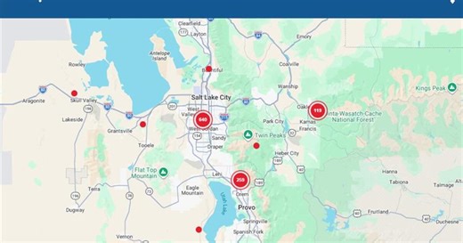Heavy winds bring power outages for thousands across Utah
