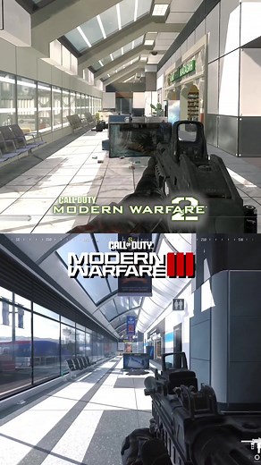 Cod MW2 vs MW3 Terminal Comparison