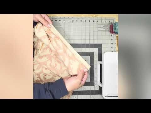 How to Make a Quick and Easy Quilt Backing!