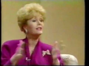 Debbie Reynolds on Wogan 80's