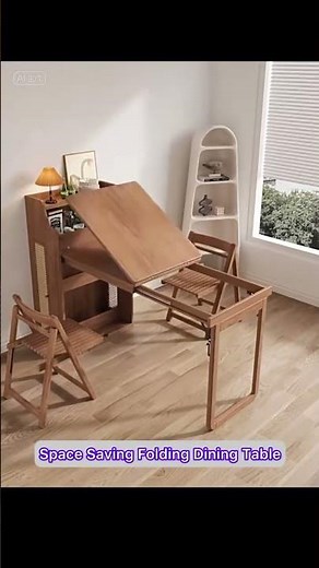 Space Saving Folding Dining Table