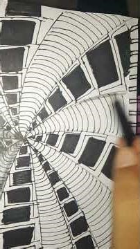 day 15 of art illusion art‪@iilluminaughtii‬ ‪@easydrawing2025‬ #easydrawing ‪@TopTrending‬