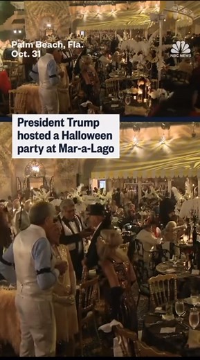 45 reactions · 22 comments | Trump’s lavish Halloween party. His wealthy friends are more important than American people’s needs. #everyone #usa #world | Clara Rah | Facebook