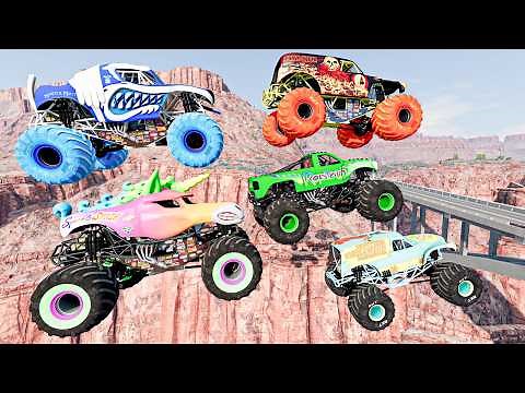 Incredible Monster Trucks Max Fun Gameplay Best of Monster Jam - Racing, Crashes, Freestyle, Fails