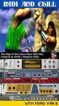 𝑀𝐼𝒟𝐼 & 𝒸𝒽𝒾𝓁𝓁: Edge of Soul | #midi #playstation #psx #musicvideo #reason
