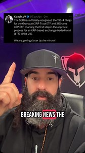45K views · 1.3K reactions | XRP breaking news! #xrp #crypto | Coach JV | Facebook