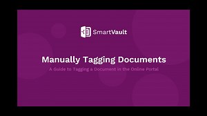 Manually Tagging Documents in the Online Portal