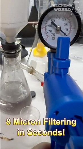 Buchner Filter with Vacuum Pump