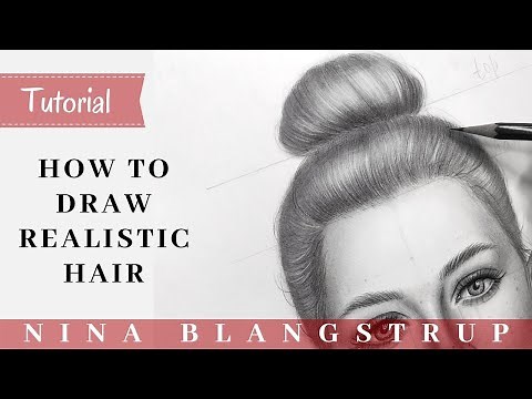 How to Draw Realistic Hair [Part 6 of "How to Draw a Face" Tutorial]