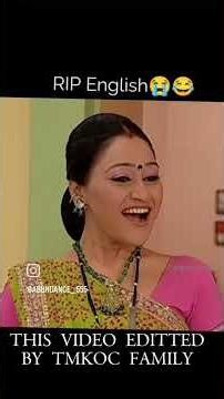 #jethalal and daya talking funny english #viral_video
