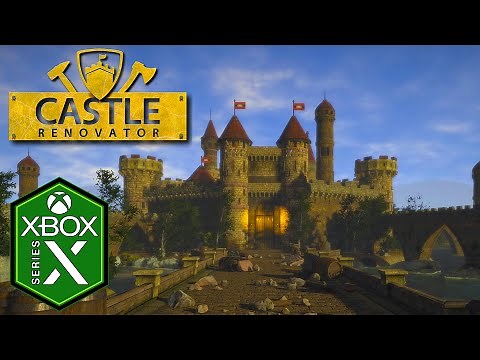 Castle Renovator Xbox Series X Gameplay