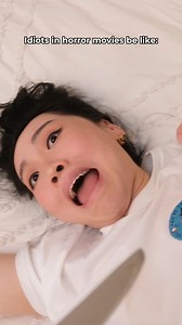 392K views · 13K reactions | Idiots in Horror Movies Be Like #skit #horror #comedy #token #asian #idiot | Lyanna Kea | Facebook