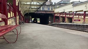 9K views · 384 reactions | No.45212 returning into Keighley Station just now, back in time for the Beer and Music Festival! Thank you to Riley & Son E Ltd Locomotive Engineers for making the loco available for this weekend. | The Keighley and Worth Valley Railway | Facebook