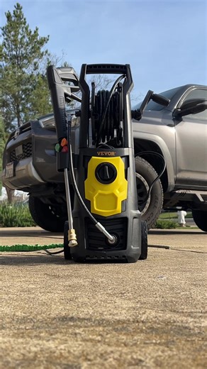 VEVOR Electric pressure power washer! 2,000 PSI! 💥🧼🧽🫧order now using my link in Tik Tok shop! #pressurewasher #carwash #4Runner VEVOR Electric Power Washer, 2000 PSI, Max 1.76 GPM Pressure Washer with 30 ft Hose, 5 Quick Connect Nozzles, Foam Cannon, Portable to Clean Patios, Cars, Fences, Driveways