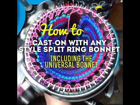 CSM: Cast-On - Split Ring Bonnet REVISED (Silent)