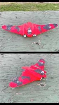 Micro Cartoon Horten 229 #rcplane #radiocontrol #rcflying #hobby #rcpilot #aviation