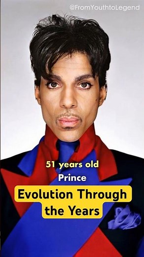 💔Prince: Evolution Through the Years | Then & Now #thenandnow #prince #musiclegends