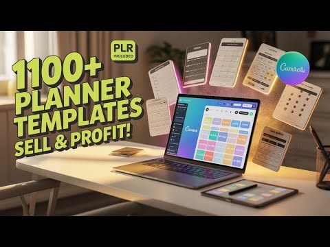 Plannerio Review 2026 🔥 1100+ Canva Planner Templates with PLR (Sell & Profit)
