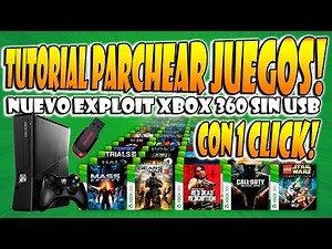 Como Parchear tus juegos de XBOX 360 en 1 clik para el NUEVO EXPLOIT que no necesita CHIP! 1 Click!