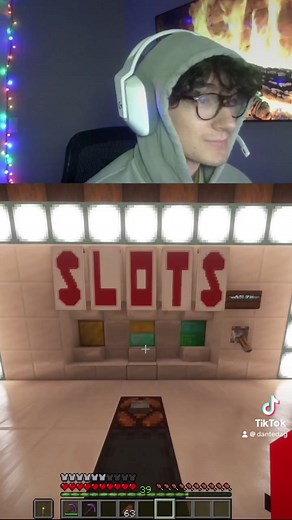 Amazing Redstone Slot Machine in Minecraft