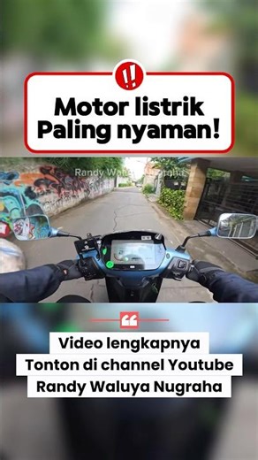 Motor listrik paling nyaman ‼️