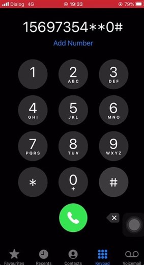 iPhone 8 Keypad