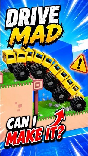This Crazy Bus Almost Fell! 😱 | Drive Mad #gameshare2u #drivemad