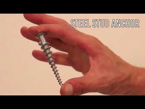 How to use 1SHOT Steel Stud Anchors.