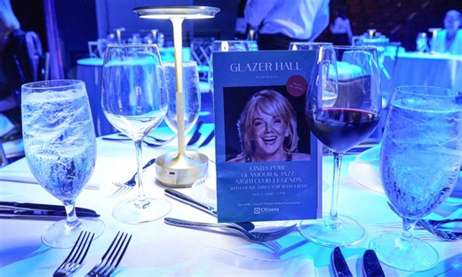 My View:  Palm Beach & Glazer Hall Welcome Linda Purl
