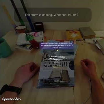 HeyBookWorm AR lens for Spectacles 😎