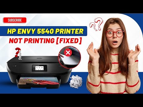 HP Envy 5540 Printer not Printing [Fixed] | Printer Tales