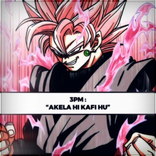 I'm too much alone💔- Goku Black Edit #gokublack #dbz #anime