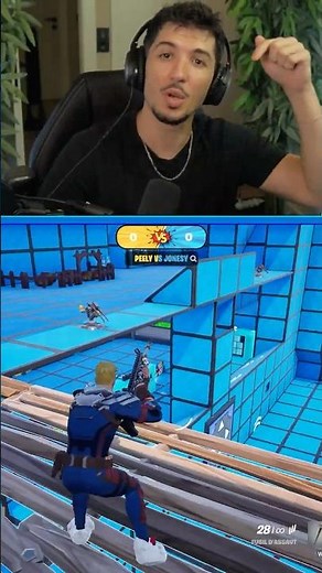 Cet abonné a utilisé une technique INCROYABLE sur la Peely vs Jonesy !