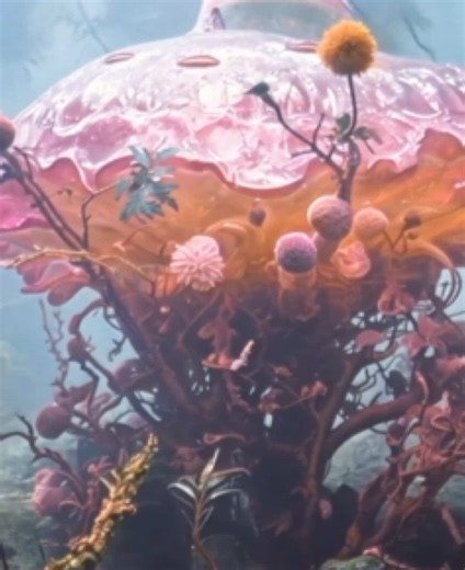 this feels like it exists somewhere between dreams. not a nightmare, not a fantasy — just that quiet in-between space where reality softens. surreal sci-fi visuals, dreamcore environments, otherworldly ecosystems, liminal worlds, and ambient cinematic storytelling by @Ulfi Love streaming on Apple TV Roku #surrealart #dreamcore #liminalspace #otherworldly