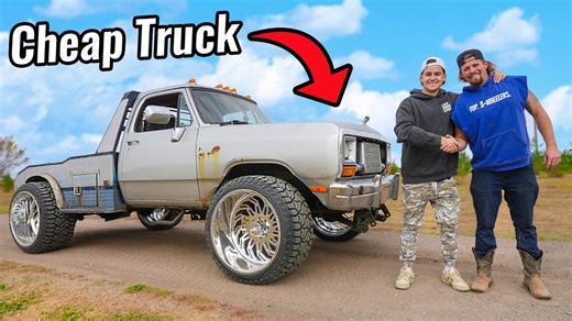 $10,000 wheels on $1,500 truck!💥